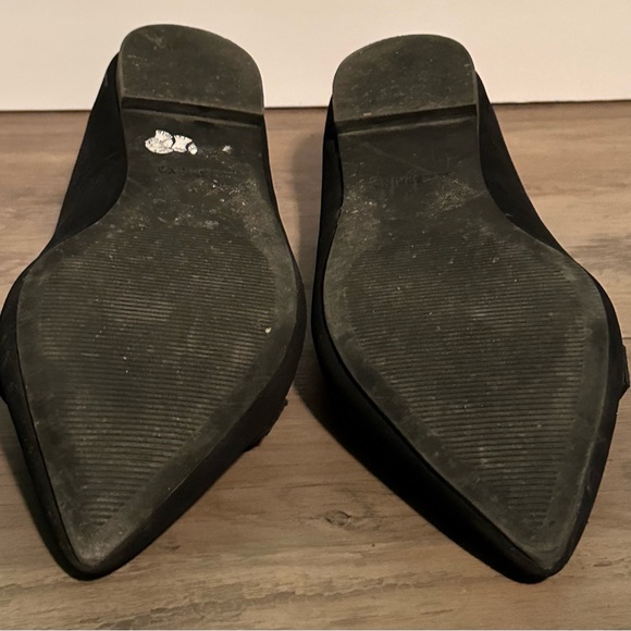 Black Suede Flats - Picture 7 of 7